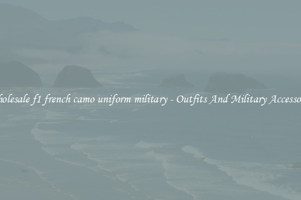 Wholesale f1 french camo uniform military - Outfits And Military Accessories